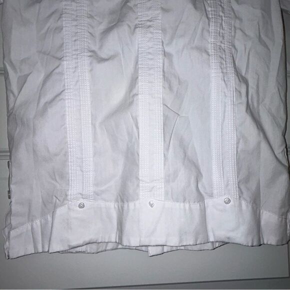 SUNINCANS Guayabera Button Down Short Sleeve Shirt - Picture 5 of 7